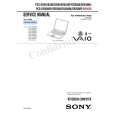 SONY PCGGRX650 Service Manual cover photo