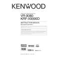 KENWOOD VR-9080 Owner's Manual cover photo