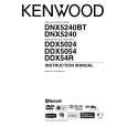 KENWOOD DNX5240 Owner's Manual cover photo