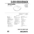 SONY DE556 Service Manual cover photo