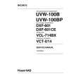 SONY DXF-601 Service Manual cover photo