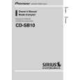 PIONEER CD-SB10/XCN/UC Owner's Manual cover photo
