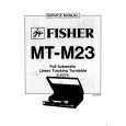 FISHER MTM23 Service Manual cover photo