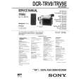 SONY DCRTRV9 Service Manual cover photo