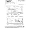 KENWOOD DMVH7 Service Manual cover photo