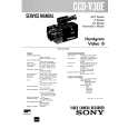 SONY CCDV30E Service Manual cover photo