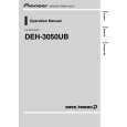PIONEER DEH-3050UB/XN/ES Owner's Manual cover photo