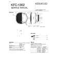 KENWOOD KFC1362 Service Manual cover photo
