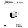 SONY KVA2543B Service Manual cover photo