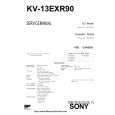 SONY KV-1427R Owner's Manual cover photo