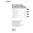 SONY SDMHX73 Owner's Manual cover photo