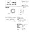 KENWOOD KFCW308 Service Manual cover photo