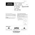 PIONEER PLZ94 MANUA Owner's Manual cover photo