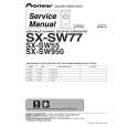 PIONEER SXSW55 Service Manual cover photo