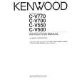 KENWOOD CV550 Owner's Manual cover photo