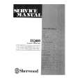 SHERWOOD EQ460 Service Manual cover photo