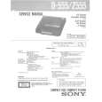 SONY D555 Service Manual cover photo