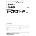 PIONEER S-CR31-W/XDCN Service Manual cover photo