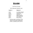 SONY R6400 Owner's Manual cover photo
