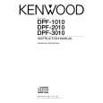 KENWOOD DPF-1010 Owner's Manual cover photo