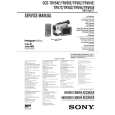 SONY CCDTRV56E Service Manual cover photo