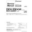PIONEER DEH3300R Service Manual cover photo