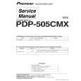 PIONEER PDP505CMX Service Manual cover photo