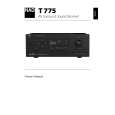 NAD T775 Owner's Manual cover photo