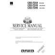 AIWA CSDTD34 Service Manual cover photo