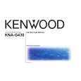 KENWOOD KNA-G430 Owner's Manual cover photo