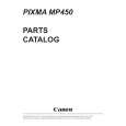 CANON MP450 Parts Catalog cover photo