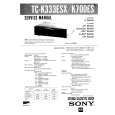 SONY TC-K333ESX Service Manual cover photo