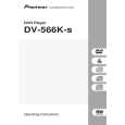 PIONEER DV-566K-S/LFXJ Owner's Manual cover photo