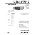 SONY TCTX313 Service Manual cover photo