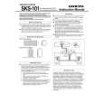 ONKYO SKS-101 Owner's Manual cover photo