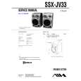 SONY SSXJV33 Service Manual cover photo
