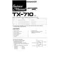 PIONEER TX-710 Service Manual cover photo