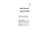 HITACHI 32LD7200 Owner's Manual cover photo