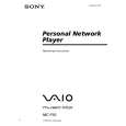 SONY MC-P10 Owner's Manual cover photo