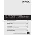 HITACHI 60V525E Owner's Manual cover photo