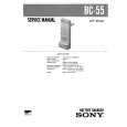 SONY BC55 Service Manual cover photo