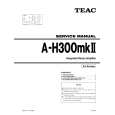 TEAC AH300MKII Owner's Manual cover photo