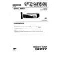 SONY SLV-X315MJ Service Manual cover photo