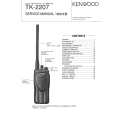 KENWOOD TK2207 Service Manual cover photo
