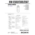 SONY NWE503 Service Manual cover photo
