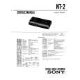 SONY NT-2 Service Manual cover photo