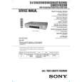 SONY SLVSE350 Service Manual cover photo