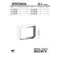 SONY KV29C3E Service Manual cover photo