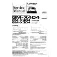PIONEER GMX404 Service Manual cover photo