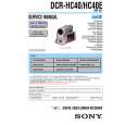 SONY DCRHC40E Service Manual cover photo